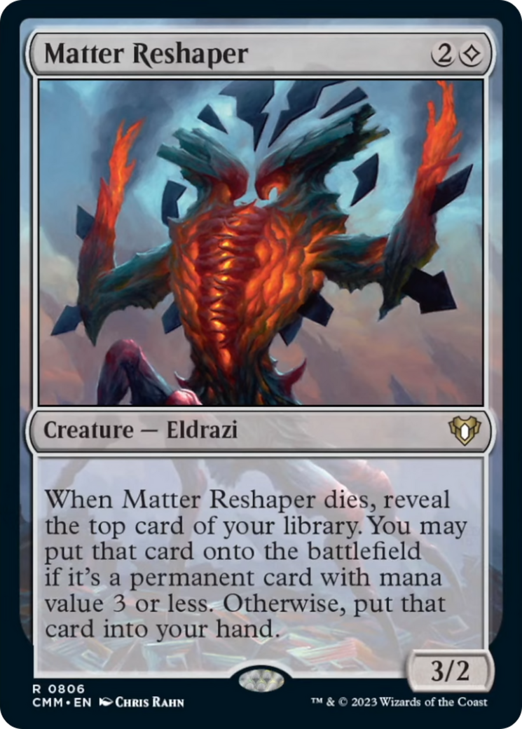 Matter Reshaper [Commander Masters] | Rook's Games and More