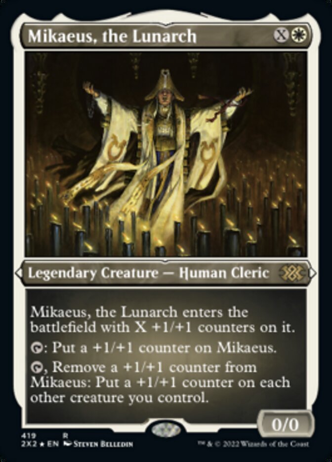 Mikaeus, the Lunarch (Foil Etched) [Double Masters 2022] | Rook's Games and More
