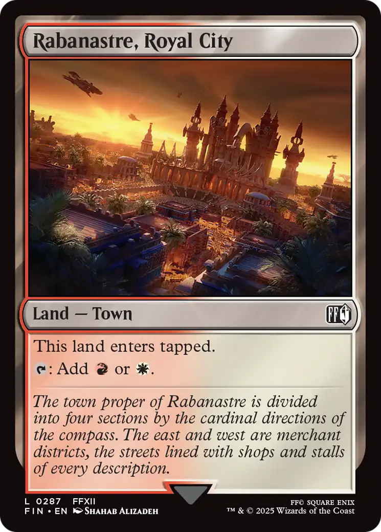 Rabanastre, Royal City [FINAL FANTASY] | Rook's Games and More