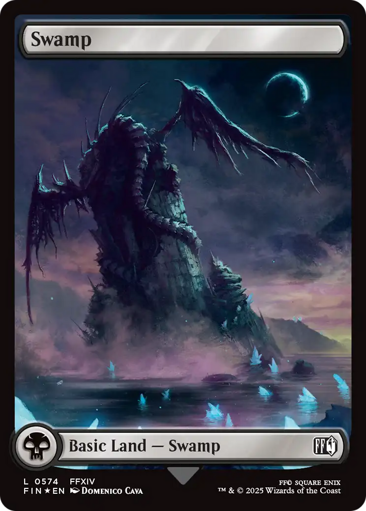 Swamp (0574) (Surge Foil) [FINAL FANTASY] | Rook's Games and More