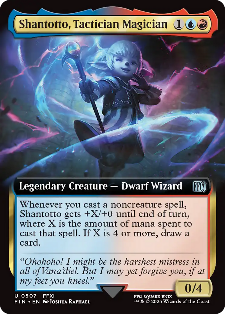 Shantotto, Tactician Magician (Extended Art) [FINAL FANTASY] | Rook's Games and More