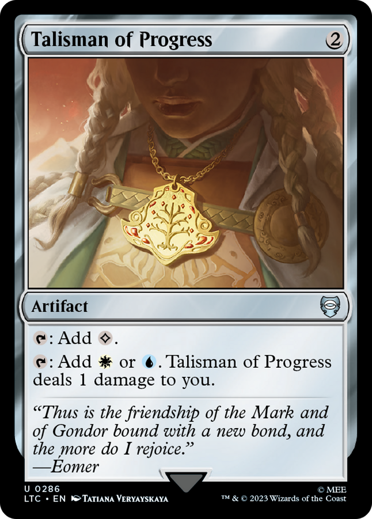 Talisman of Progress [The Lord of the Rings: Tales of Middle-Earth Commander] | Rook's Games and More