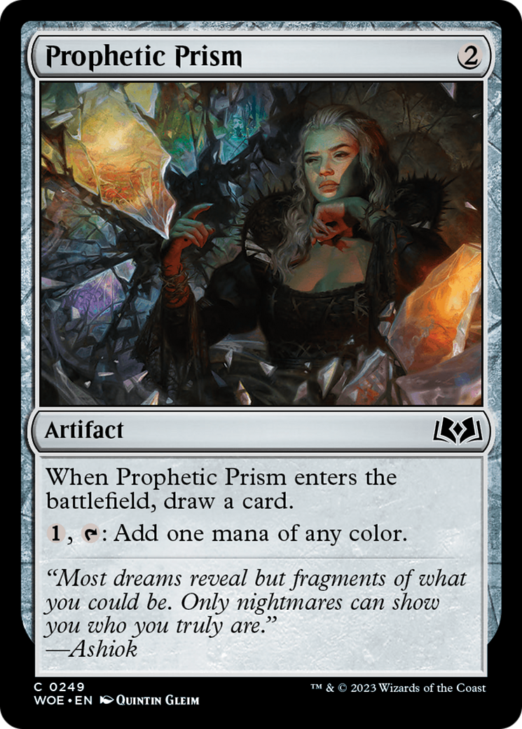 Prophetic Prism [Wilds of Eldraine] | Rook's Games and More