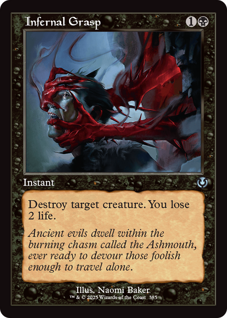 Infernal Grasp (Retro Frame) [Innistrad Remastered] | Rook's Games and More