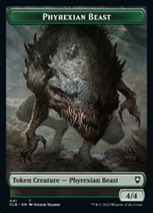 Phyrexian Beast // Wurm Double-Sided Token [Commander Legends: Battle for Baldur's Gate Tokens] | Rook's Games and More