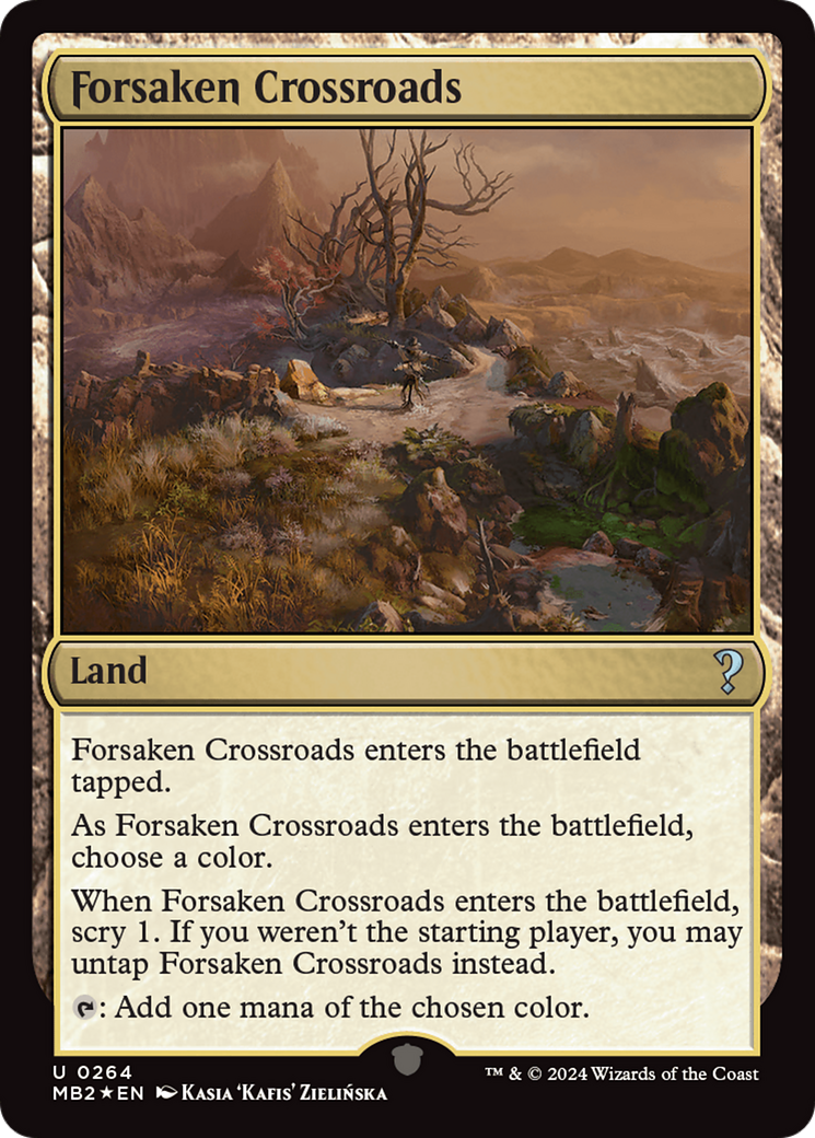 Forsaken Crossroads [Mystery Booster 2] | Rook's Games and More