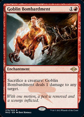 Goblin Bombardment (Foil Etched) [Modern Horizons 2] | Rook's Games and More