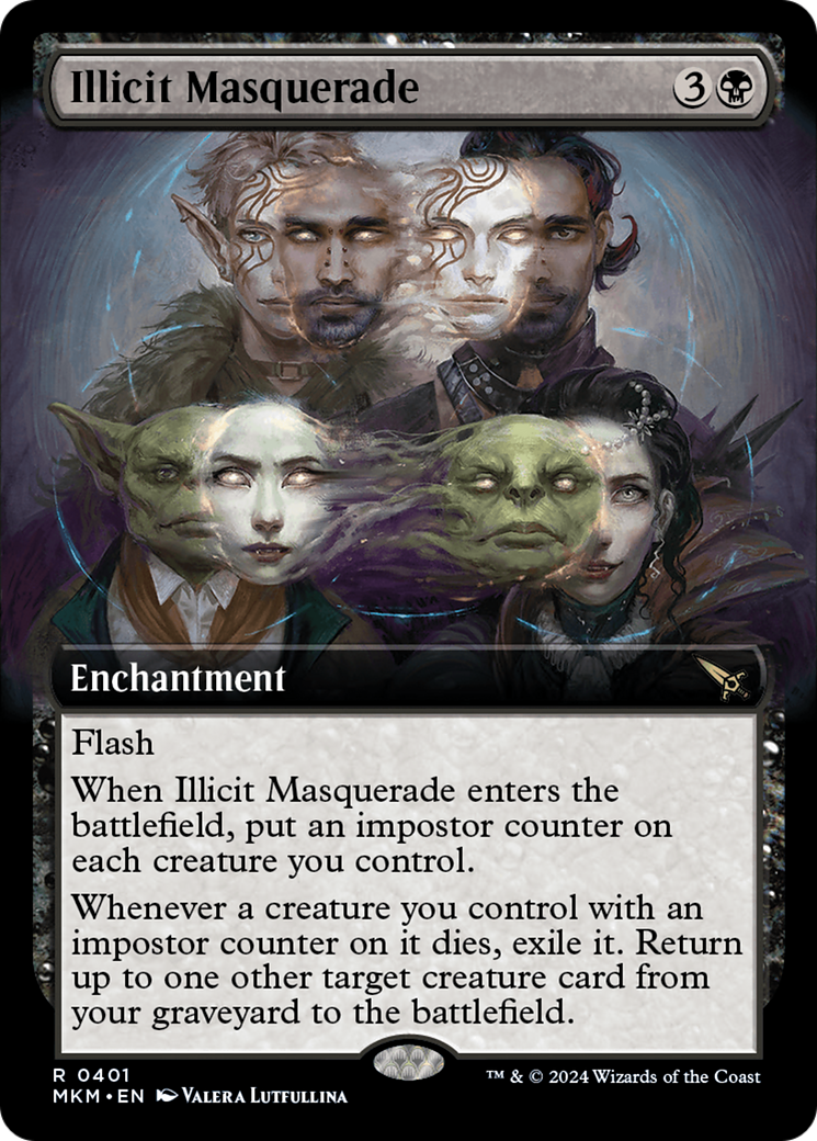 Illicit Masquerade (Extended Art) [Murders at Karlov Manor] | Rook's Games and More