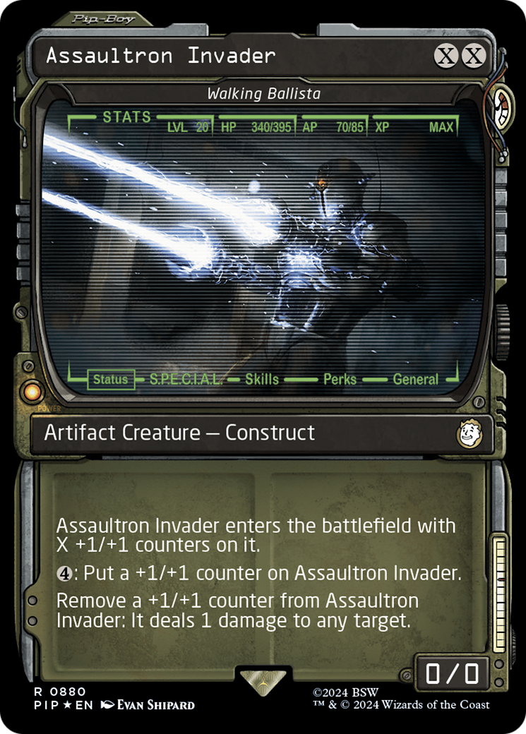 Assaultron Invader - Walking Ballista (Surge Foil) [Fallout] | Rook's Games and More