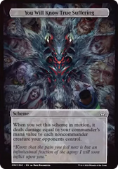 You Will Know True Suffering (Full Art) [Duskmourn: Archenemy] | Rook's Games and More