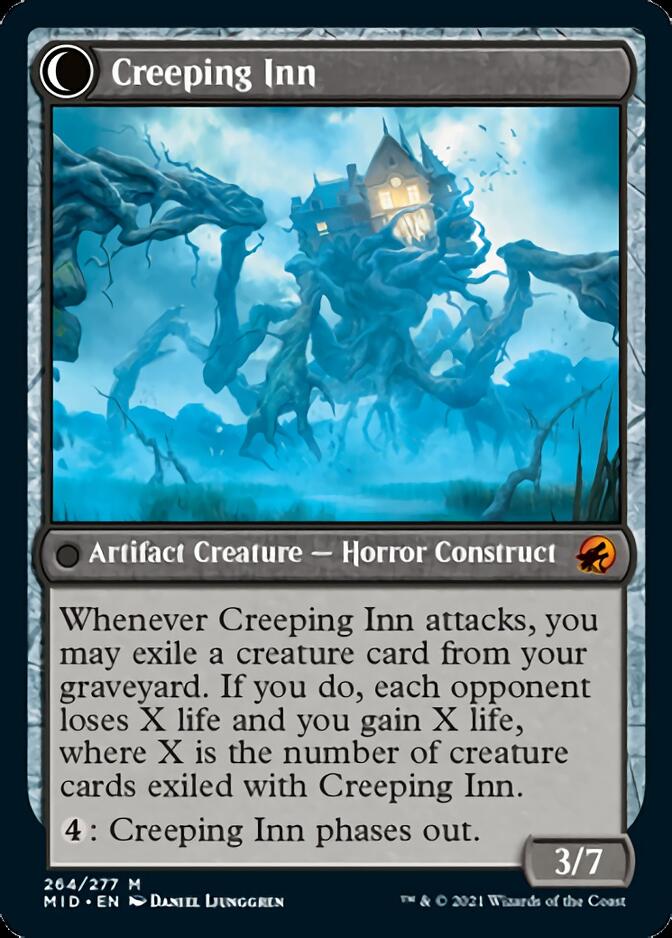 Hostile Hostel // Creeping Inn [Innistrad: Midnight Hunt] | Rook's Games and More