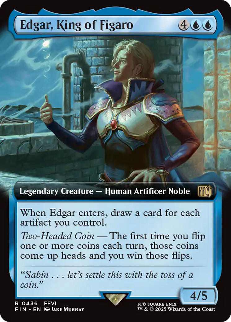 Edgar, King of Figaro (Extended Art) [FINAL FANTASY] | Rook's Games and More
