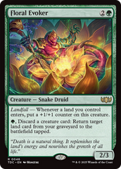 Floral Evoker [Tarkir: Dragonstorm Commander]