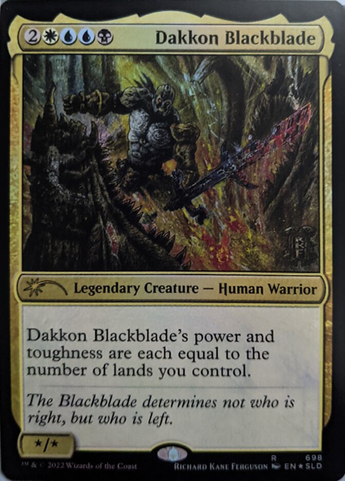 Dakkon Blackblade [Secret Lair Drop Promos] | Rook's Games and More