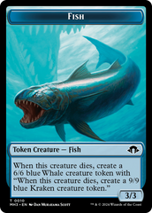 Servo // Fish Double-Sided Token [Modern Horizons 3 Tokens] | Rook's Games and More