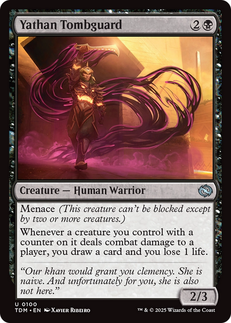 Yathan Tombguard [Tarkir: Dragonstorm] | Rook's Games and More