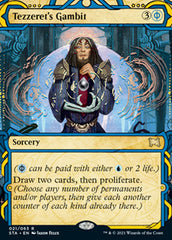 Tezzeret's Gambit (Foil Etched) [Strixhaven: Mystical Archive]