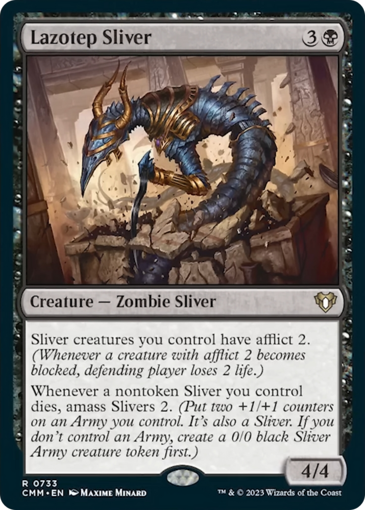 Lazotep Sliver [Commander Masters] | Rook's Games and More