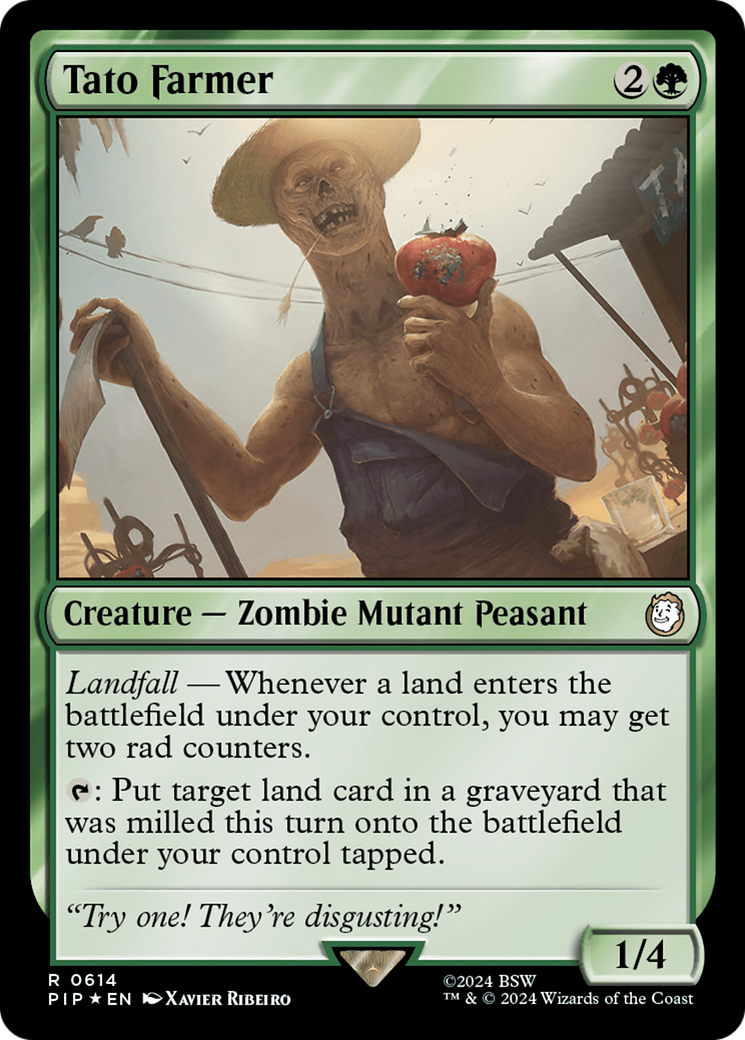 Tato Farmer (Surge Foil) [Fallout] | Rook's Games and More