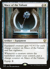 Mace of the Valiant [Phyrexia: All Will Be One Commander] | Rook's Games and More