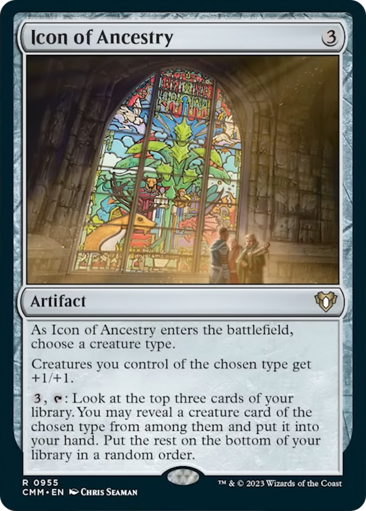 Icon of Ancestry [Commander Masters] | Rook's Games and More