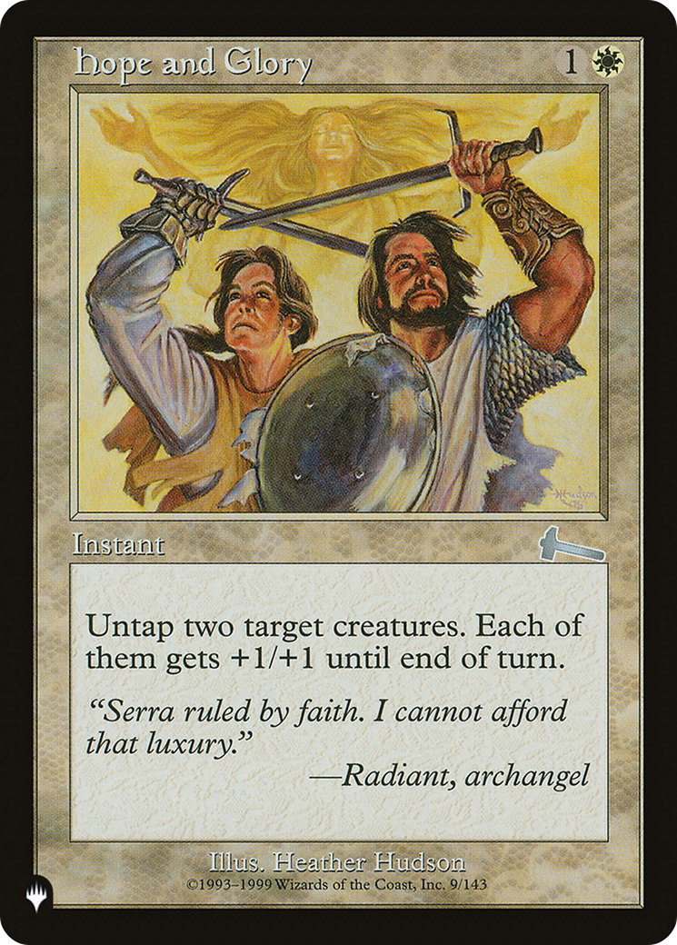 Hope and Glory [The List] | Rook's Games and More
