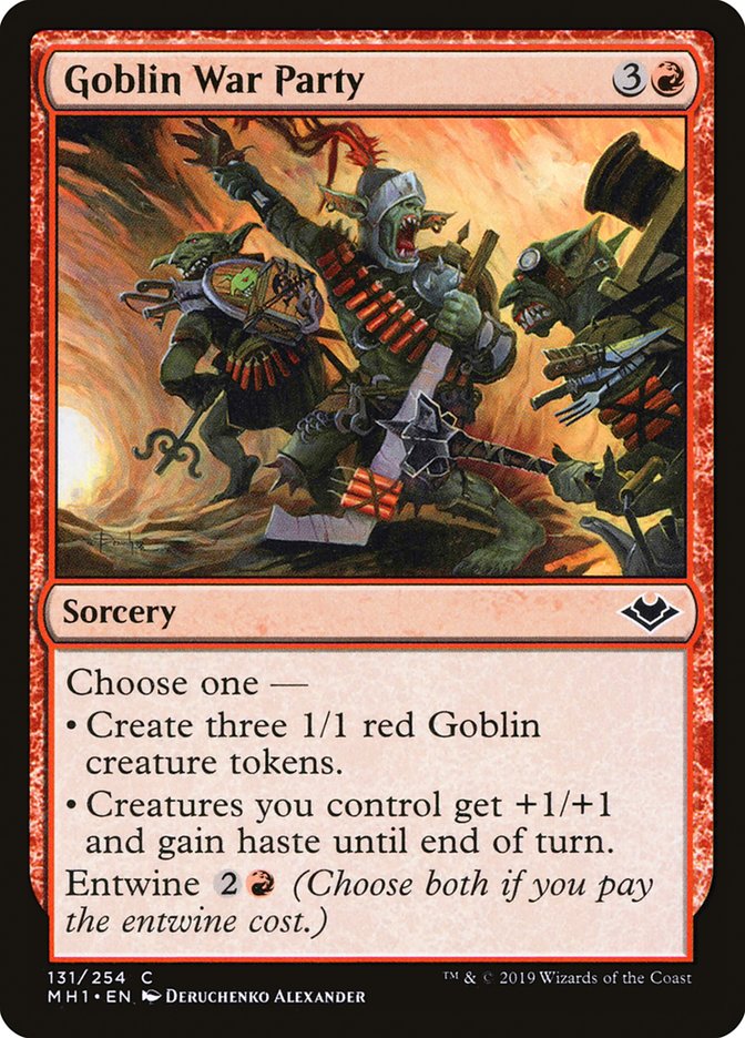 Goblin War Party [Modern Horizons] | Rook's Games and More