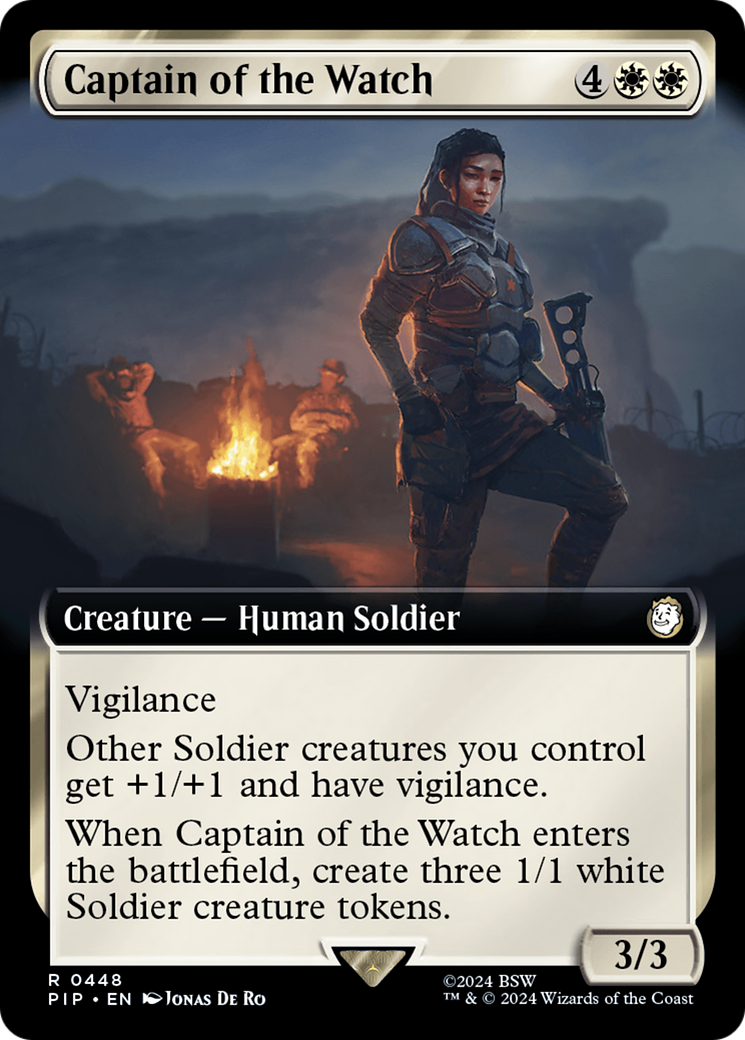 Captain of the Watch (Extended Art) [Fallout] | Rook's Games and More