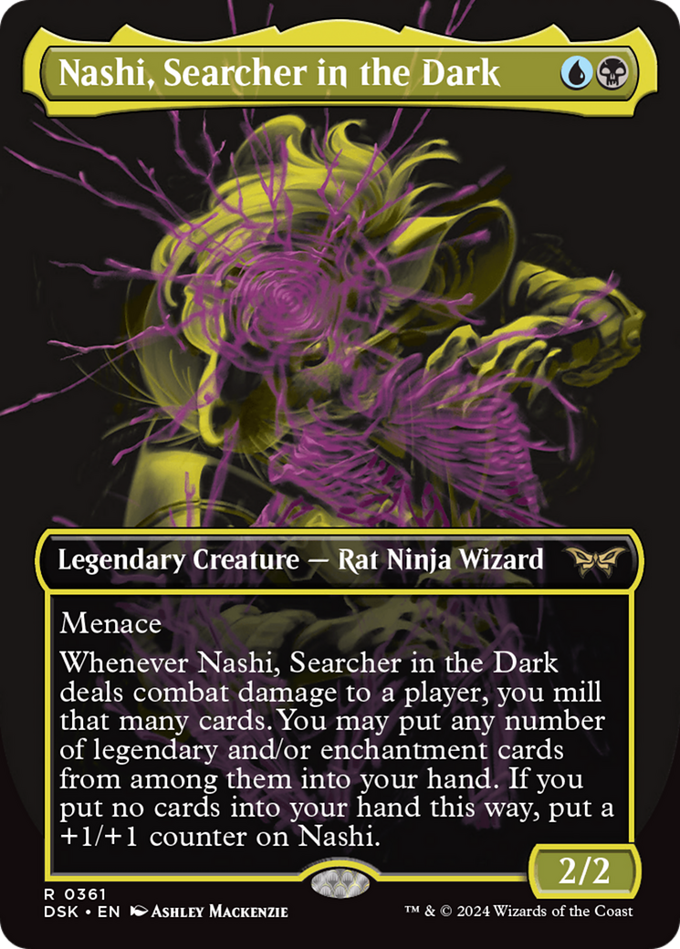 Nashi, Searcher in the Dark (Showcase) [Duskmourn: House of Horror] | Rook's Games and More