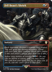 Fell Beast's Shriek (Borderless) [The Lord of the Rings: Tales of Middle-Earth Commander]