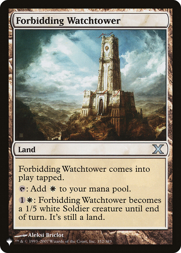 Forbidding Watchtower [The List] | Rook's Games and More