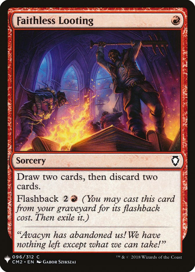Faithless Looting [Mystery Booster] | Rook's Games and More