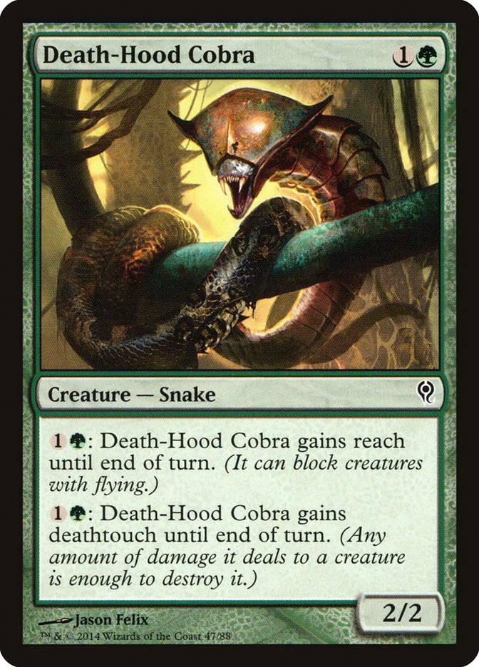 Death-Hood Cobra [Duel Decks: Jace vs. Vraska] | Rook's Games and More