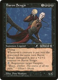 Baron Sengir (Oversized) [Oversize Cards] | Rook's Games and More