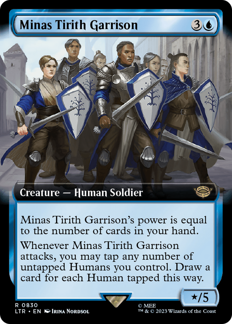 Minas Tirith Garrison (Extended Art) [The Lord of the Rings: Tales of Middle-Earth] | Rook's Games and More