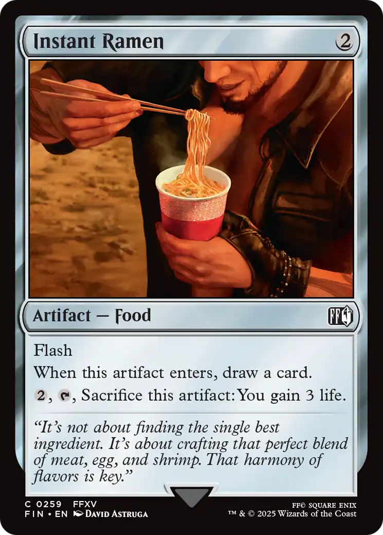 Instant Ramen [FINAL FANTASY] | Rook's Games and More