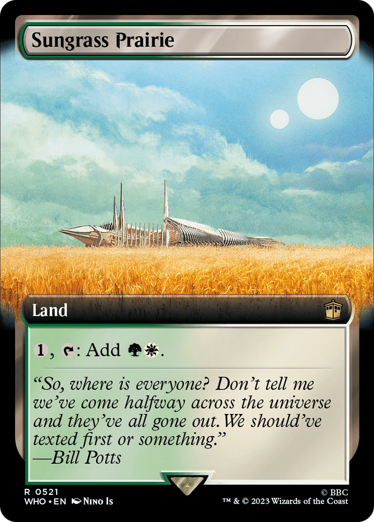 Sungrass Prairie (Extended Art) [Doctor Who] | Rook's Games and More