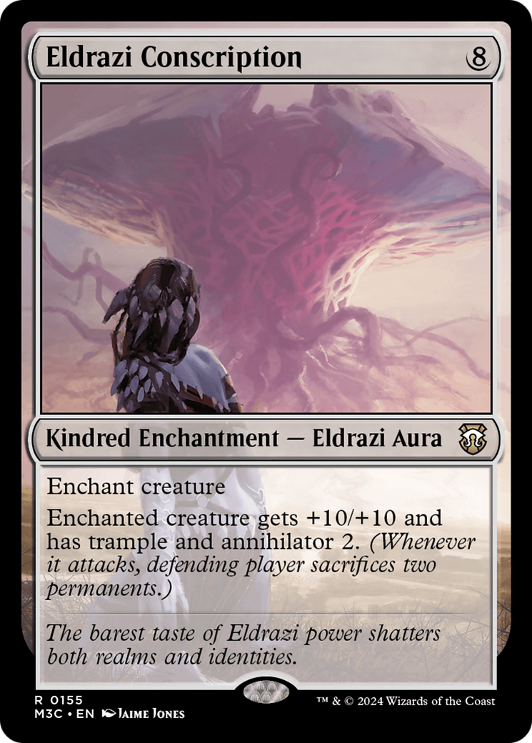 Eldrazi Conscription (Ripple Foil) [Modern Horizons 3 Commander] | Rook's Games and More