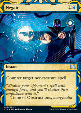 Negate (Foil Etched) [Strixhaven: Mystical Archive] | Rook's Games and More