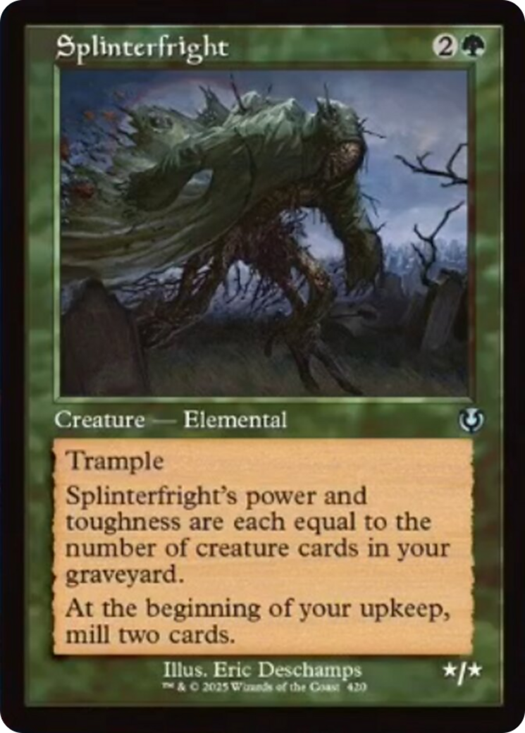 Splinterfright (Retro Frame) [Innistrad Remastered] | Rook's Games and More