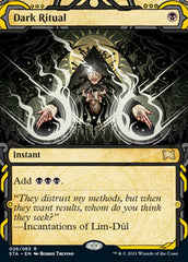 Dark Ritual (Foil Etched) [Strixhaven: Mystical Archive]