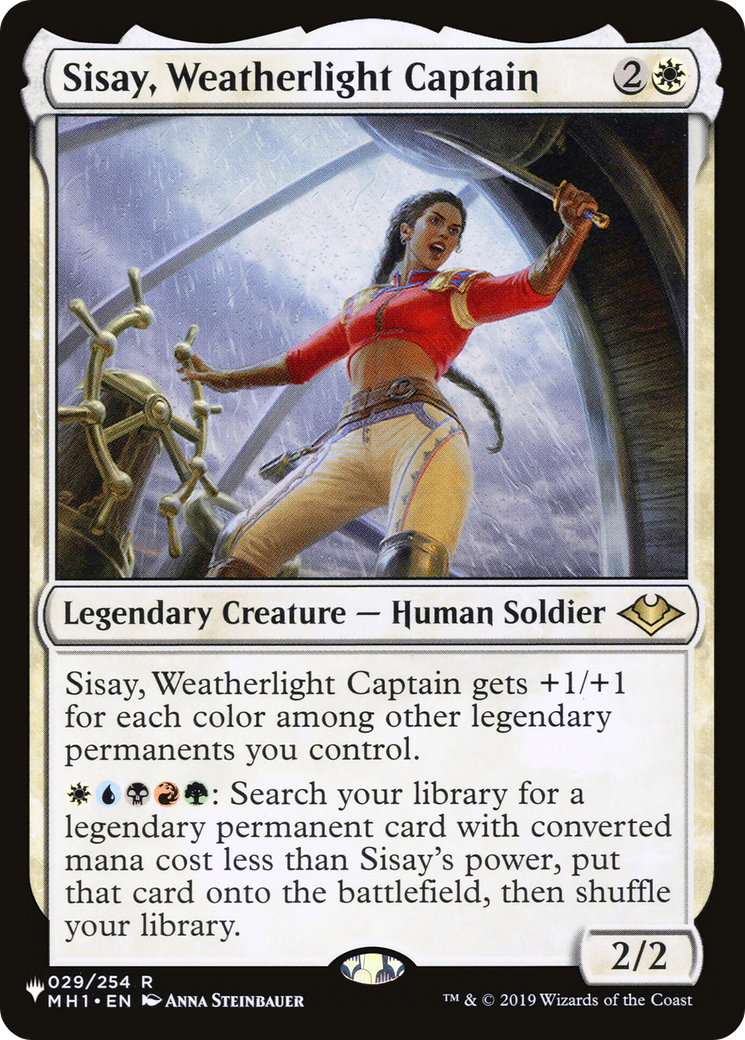 Sisay, Weatherlight Captain [Secret Lair: From Cute to Brute] | Rook's Games and More