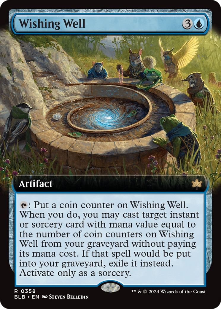 Wishing Well (Extended Art) [Bloomburrow] | Rook's Games and More