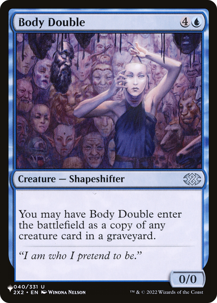 Body Double [The List Reprints] | Rook's Games and More