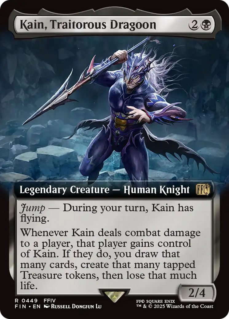 Kain, Traitorous Dragoon (Extended Art) [FINAL FANTASY] | Rook's Games and More