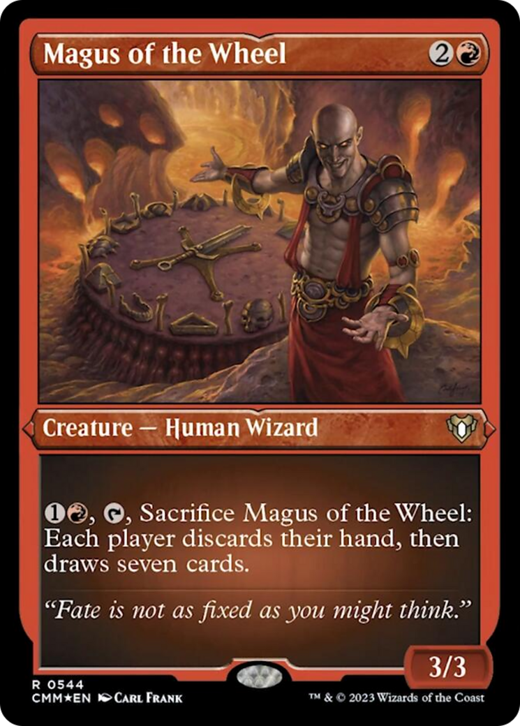 Magus of the Wheel (Foil Etched) [Commander Masters] | Rook's Games and More