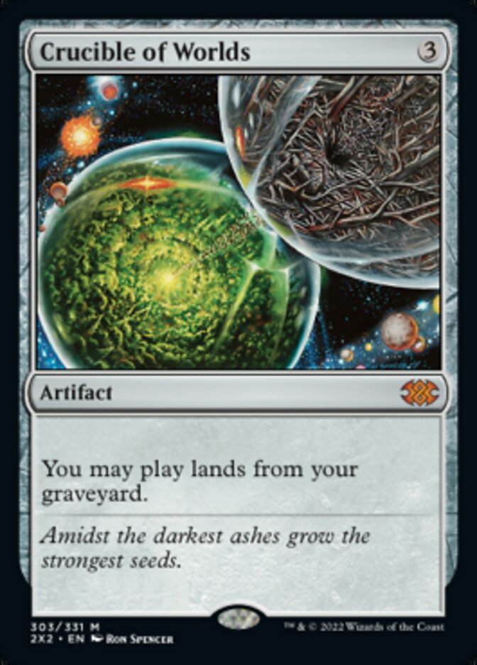 Crucible of Worlds [Double Masters 2022] | Rook's Games and More