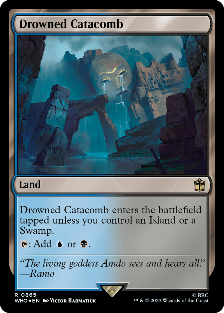 Drowned Catacomb (Surge Foil) [Doctor Who] | Rook's Games and More