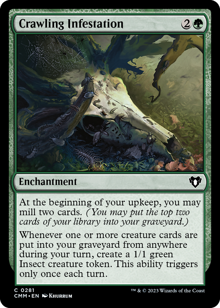 Crawling Infestation [Commander Masters] | Rook's Games and More