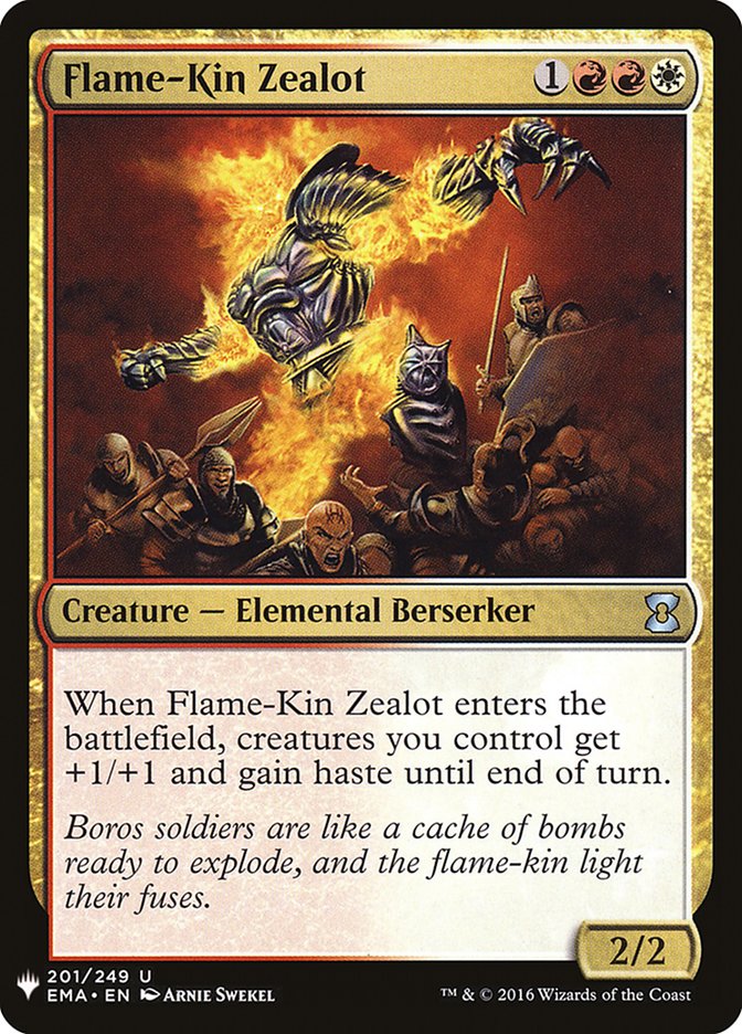 Flame-Kin Zealot [Mystery Booster] | Rook's Games and More